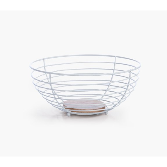 Καλάθι Nef-Nef Side White 28,5x28,5x13