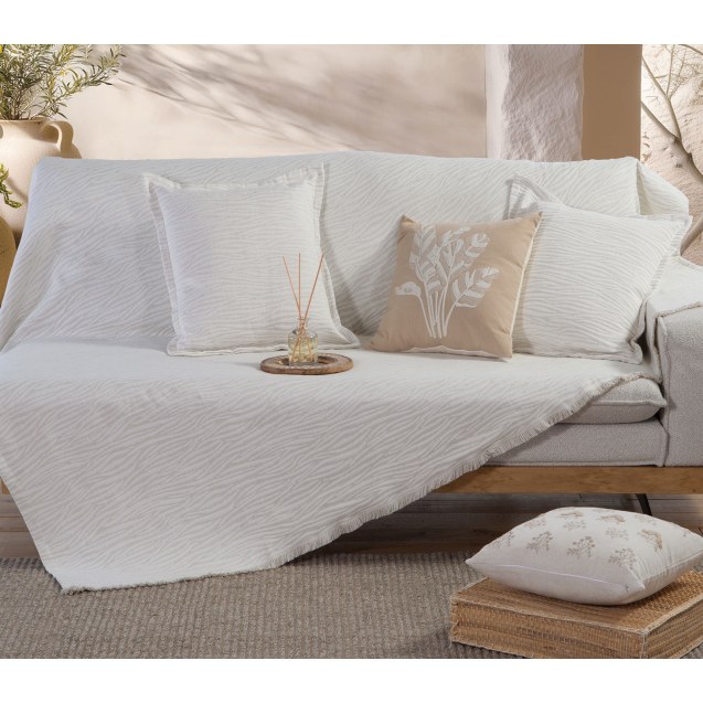 Ριχτάρι Διθέσιου Nef-Nef Zebra White 170x250