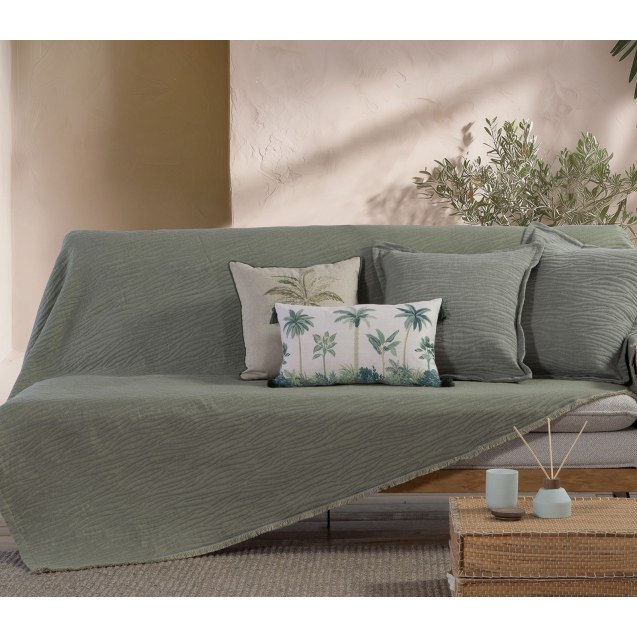 Ριχτάρι Τριθέσιου Nef-Nef Zebra Grey 170x300