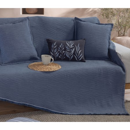 Ριχτάρι Τριθέσιου Nef-Nef Zebra Denim 170x300