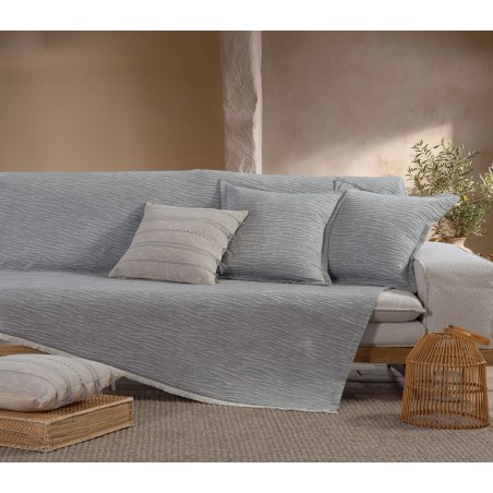 Ριχτάρι Τριθέσιου Nef-Nef Zebra Denim 170x300