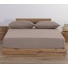 Σεντόνι Μονό Με Λάστιχο Nef-Nef Jersey 1185-Mocca 100x200+30