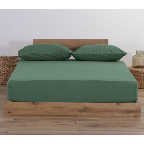 Σεντόνι King Size με Λάστιχο Nef-Nef Jersey 1172-Green...