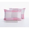 Σετ Σεντόνια Διπλά 4 Τεμαχίων Nef-Nef Casual Check Rose 200x270