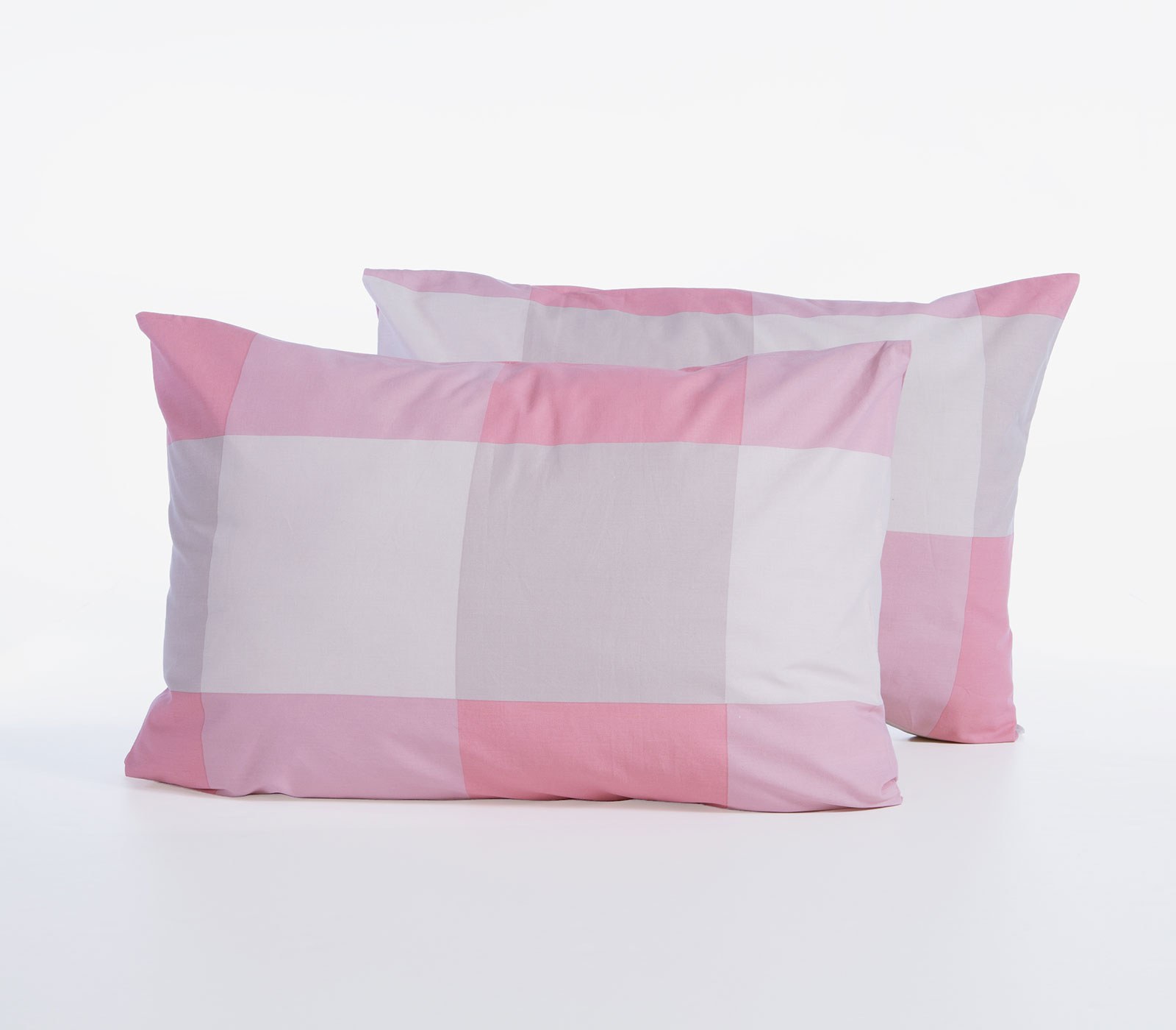 Μαξιλαροθήκη Nef-Nef Casual Check Rose 52x72