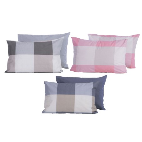 Μαξιλαροθήκη Nef-Nef Casual Check Rose 52x72