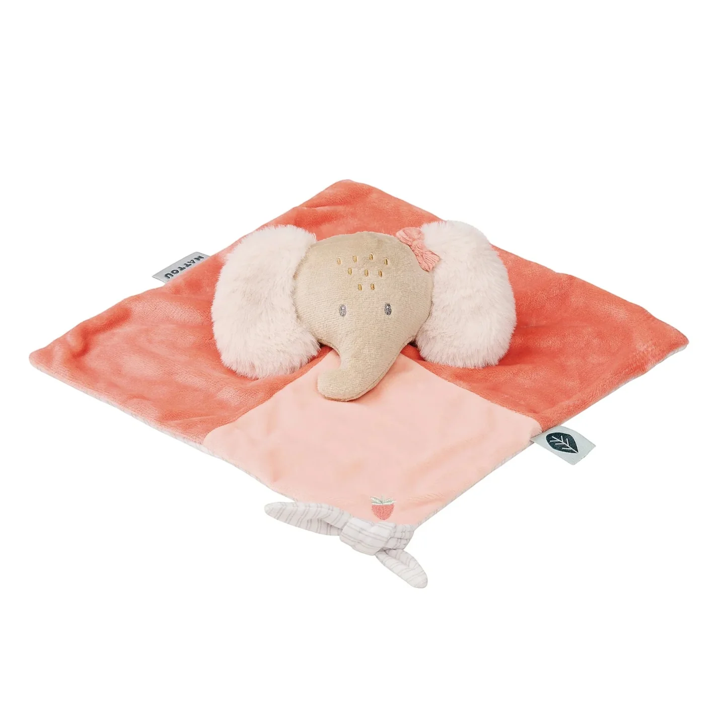 Υφασμάτινο ντουντού FLO ERNEST & OLI ελεφαντάκι ροζ N682060