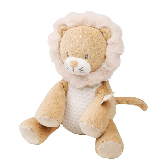 Λούτρινο Λιονταράκι Nattou Flo, Ernest & Oli Ernest Καφέ