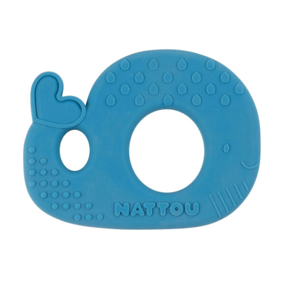 Μασητικό Σιλικόνης Silicon Φάλαινα Μπλε N875370