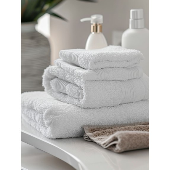 Πετσέτα MARLA 500gsm με 4 ρίγες-5210186012116