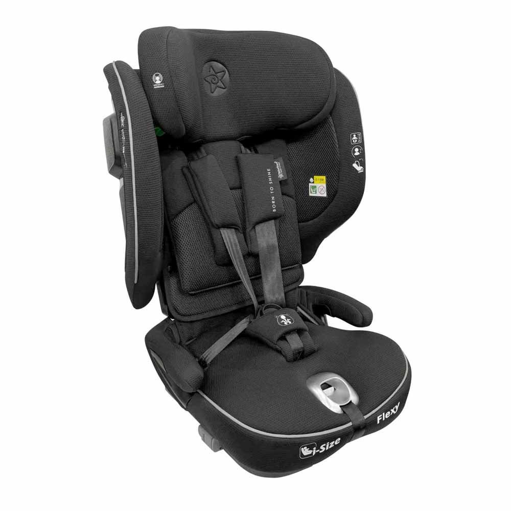 ΚΑΘΙΣΜΑ ΑΥΤΟΚΙΝΗΤΟΥ FLEXY ISOFIX I-SIZE 76-150cm BLACK-5212056501669