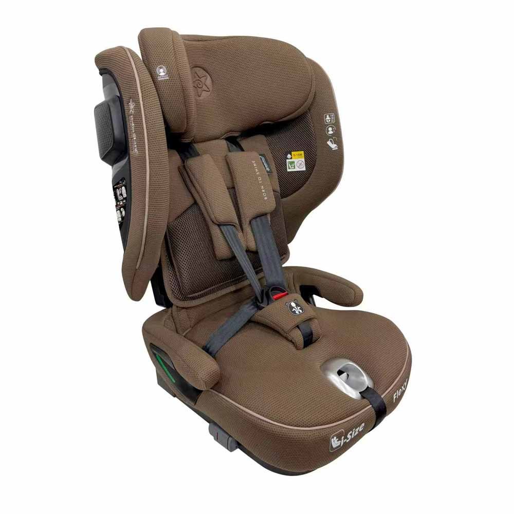 ΚΑΘΙΣΜΑ ΑΥΤΟΚΙΝΗΤΟΥ FLEXY ISOFIX I-SIZE 76-150cm COFFEE-5212056501652