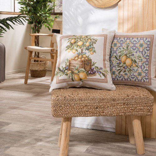 Μαξιλαροθήκη Teoran Mediterraneo - 45x45cm με γέμιση
