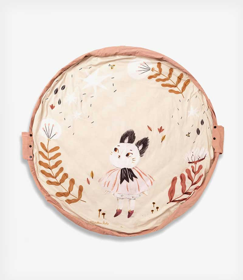 PLAY&GO. Στρώμα παιχνιδιού Μαλακό - τσάντα 2 σε 1. Moulin Roty Apres La Pluie ΡG152811