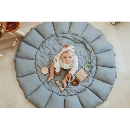 PLAY&GO. Στρώμα παιχνιδιού Μαλακό - τσάντα 3 σε 1.Βρεφική Φωλιά Flowers ΡG600966