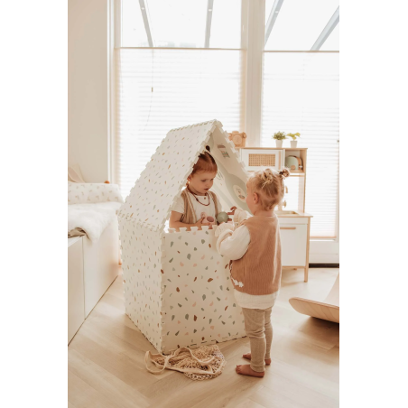 PLAY&GO. Στρωματάκι Παζλ Διπλής Όψης - Κουτί Αποθήκευσης - Το Χωριό ΡG600935