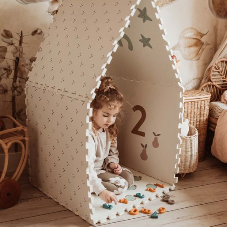 PLAY&GO. Στρωματάκι Παζλ Διπλής Όψης - Κουτί Αποθήκευσης - Αριθμοί ΡG600997