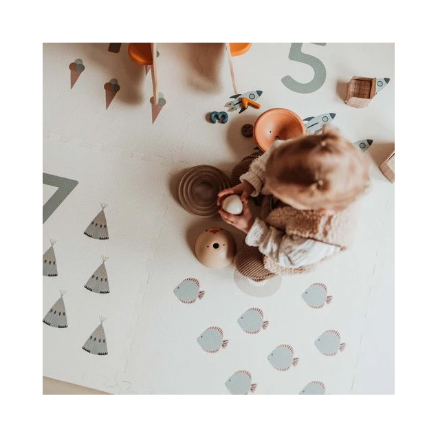 PLAY&GO. Στρωματάκι Παζλ Διπλής Όψης - Κουτί...