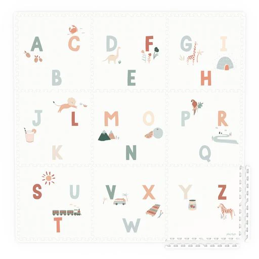 PLAY&GO. Στρωματάκι Παζλ Διπλής Όψης - Κουτί Αποθήκευσης - Αλφάβητο ΡG601000