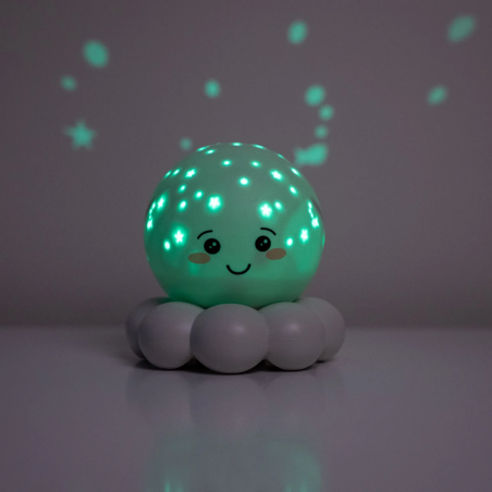 Προβολέας Αστεριών Cloud B Χταποδάκι Πράσινο Παστέλ CLO-1100-GR