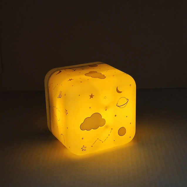 Φωτιστικό Νυχτός Cloud B Cube B Διάστημα