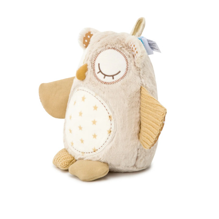 Υφασμάτινο Κουκουβάγια Cloud B Smart Sensor Με Λευκούς Ήχους CLO-8524-OW8