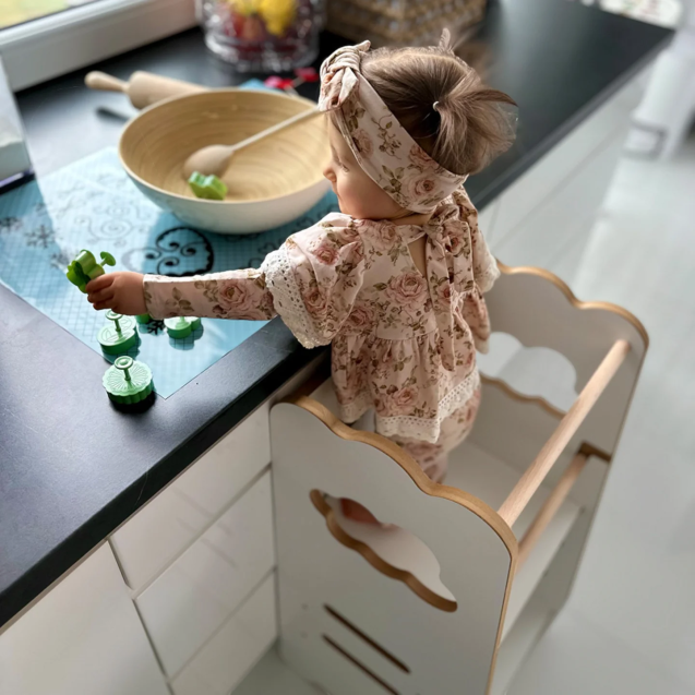 Ξύλινος πύργος Plush Nest εκμάθησης 2 επιπέδων...