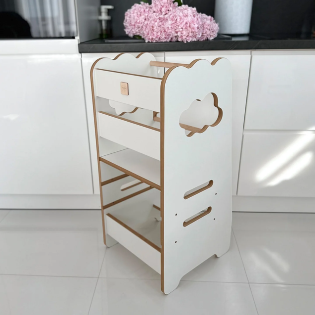 Ξύλινος πύργος Plush Nest εκμάθησης 2 επιπέδων...