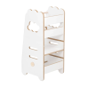 Ξύλινος πύργος Plush Nest εκμάθησης 2 επιπέδων Cloud Wooden Play PNMEB026