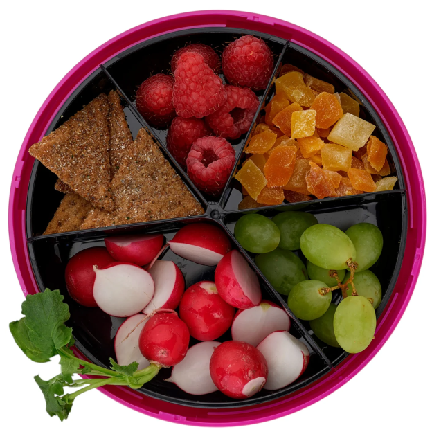 Φαγητοδοχείο Στρογγυλό Με Θήκες Carl Oscar...