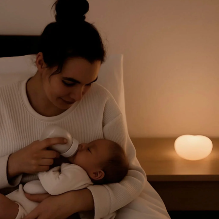 Φωτιστικό Θηλασμού Flow Ruby Απαλό Ροζ