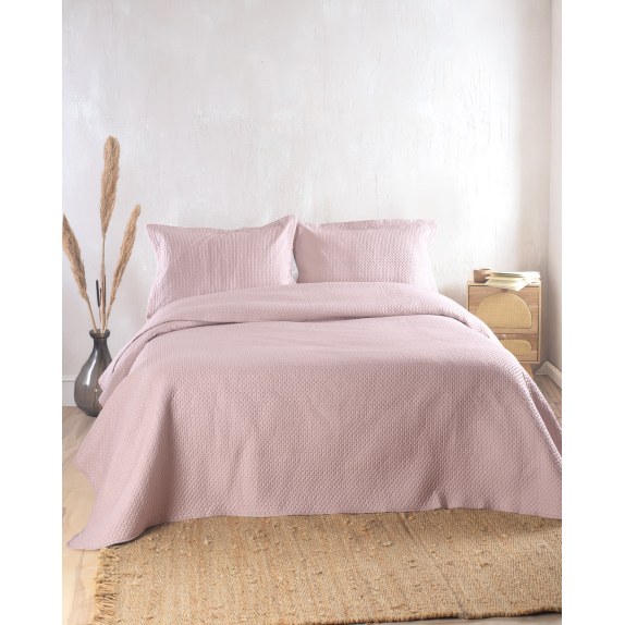 ALLURE ΠΟΥΔΡΑ - ΣΕΤ ΚΟΥΒΕΡΛΙ KING SIZE (240X250)-49614-0000