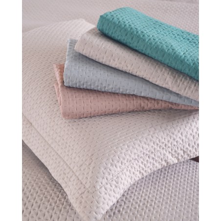 Σετ Κουβερλί King Size 3 Τεμαχίων Rythmos Allure Πούδρα 240x250