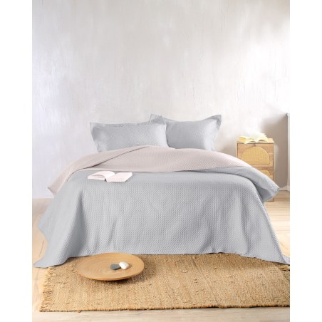ALLURE ΓΚΡΙ-ΜΠΕΖ - ΣΕΤ ΚΟΥΒΕΡΛΙ KING SIZE (240X250)-49599-0000