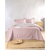 ALLURE ΠΟΥΔΡΑ-ΜΠΕΖ - ΣΕΤ ΚΟΥΒΕΡΛΙ KING SIZE (240X250)-49594-0000