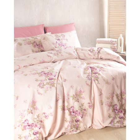 Σετ Σεντόνια Μονά 3 Τεμαχίων Rythmos Springtime ροζ 160x260