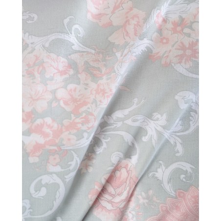 Σετ Σεντόνια Υπέρδιπλα 4 Τεμαχίων Rythmos Candince Ροζ 230x260