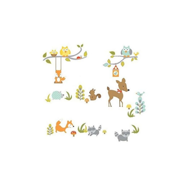 Αυτοκόλλητα Τοίχου RoomMates Αλεπού & Οι Φίλοι...