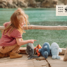 Υφασμάτινο Δελφίνι Bon Ton Toys Doris Γαλάζιο 25εκ.