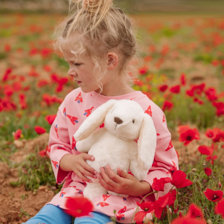 Υφασμάτινο Κουνελάκι Bon Ton Toys Eco Robbert Μπεζ 29 εκ.