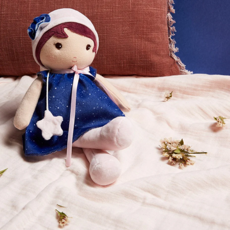 Υφασμάτινη Μουσική Κούκλα Poupees Aurore 32εκ KA970009