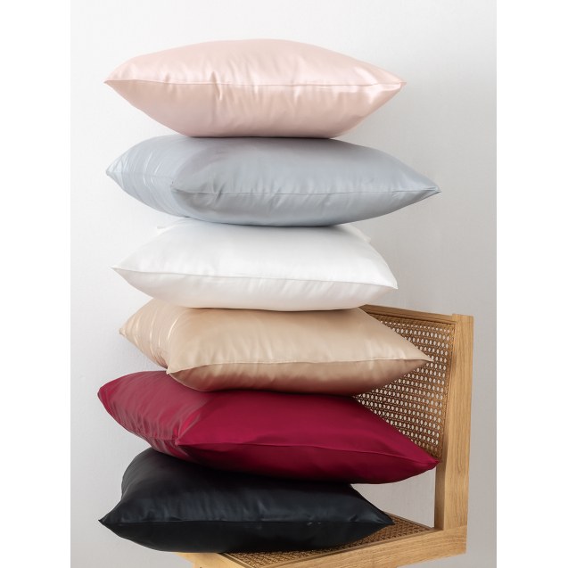 Μαξιλαροθήκη Palamaiki Silka Caramel 50x70