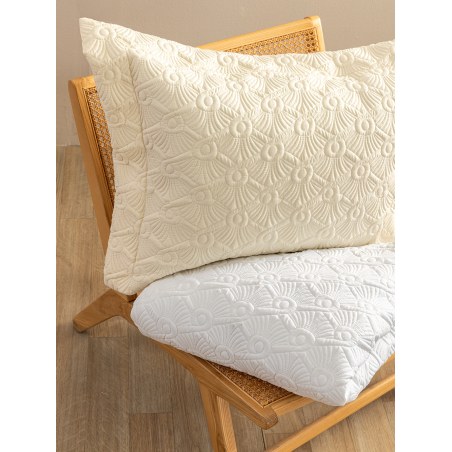 Σετ Κουβερλί King Size 3 Τεμαχίων Palamaiki Wed104 White 240x260