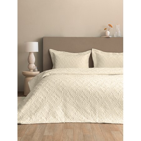 Σετ Κουβερλί King Size 3 Τεμαχίων Palamaiki Wed105 White 240x260