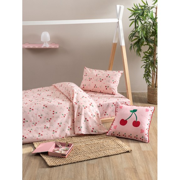 Σετ Σεντόνια Κούνιας με Λάστιχο 3 Τεμαχίων Palamaiki...