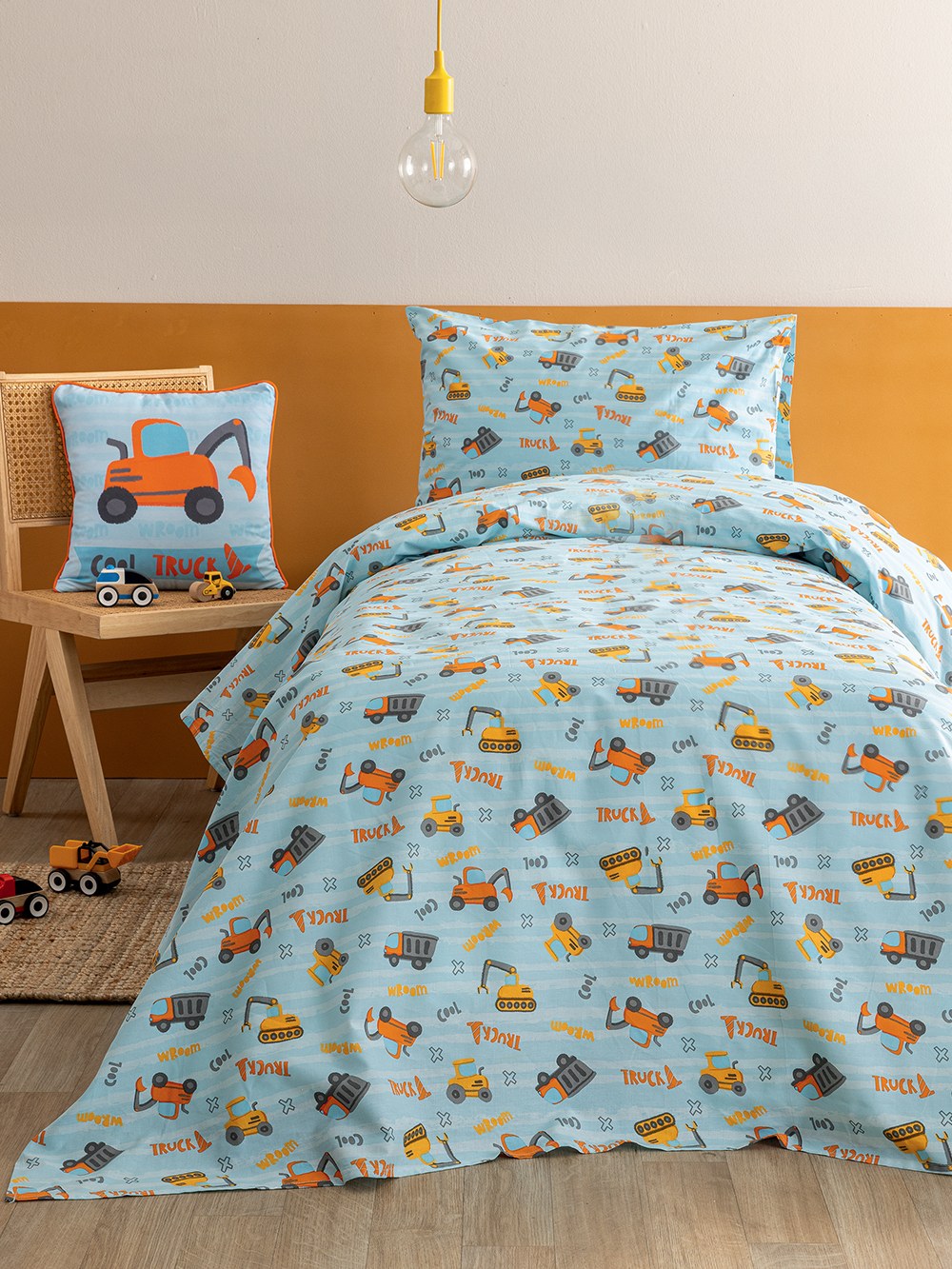 Σετ Σεντόνια Κούνιας με Λάστιχο 3 Τεμαχίων Palamaiki Mk781 70x140+15