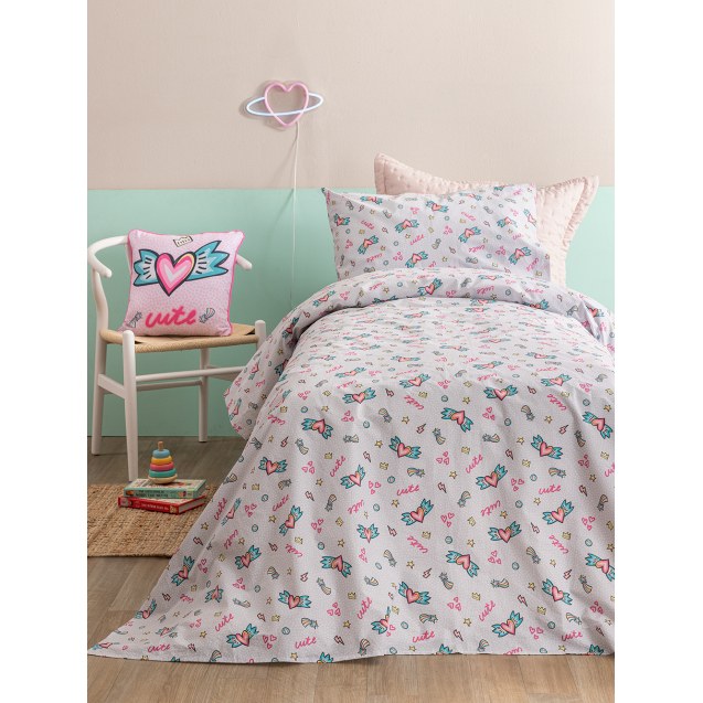 Σετ Σεντόνια Κούνιας με Λάστιχο 3 Τεμαχίων...