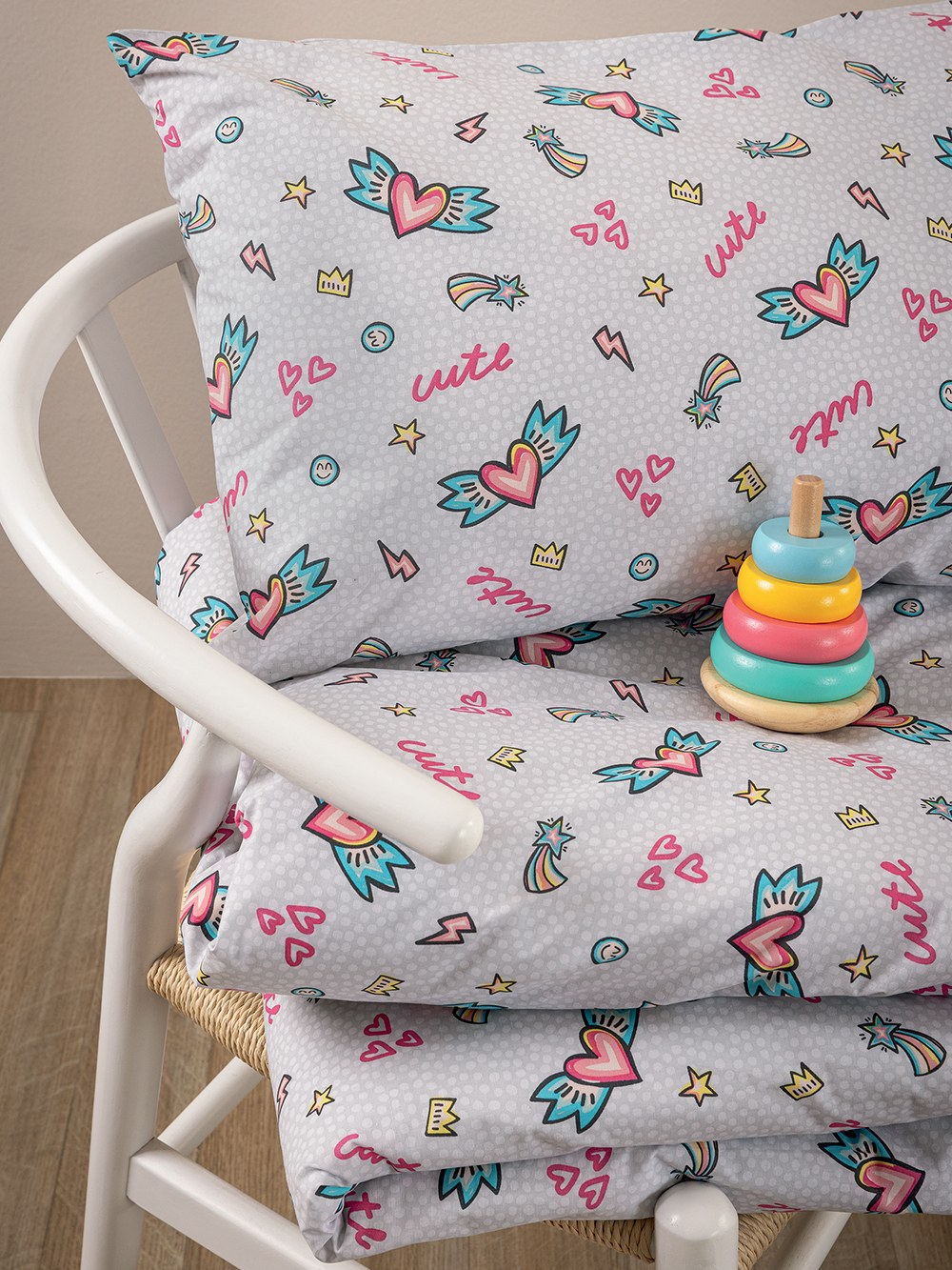 Σετ Παιδικές Μαξιλαροθήκες 2 Τεμαχίων Palamaiki Mk782 52x72