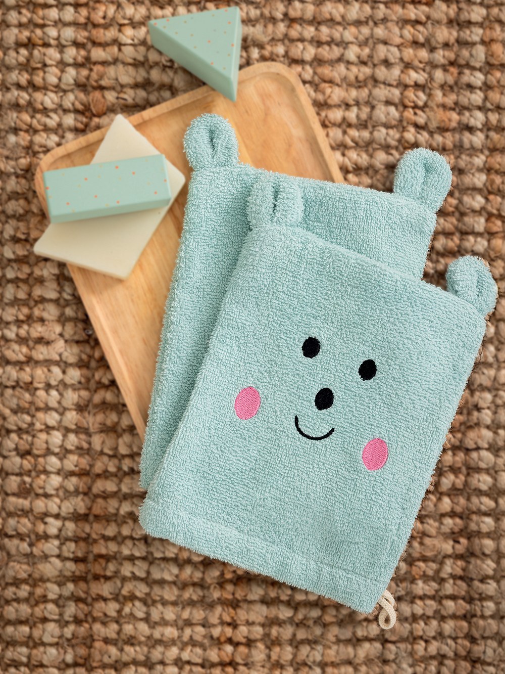 Σετ γάντια μπάνιου Palamaiki Bg100 Aqua 17x23