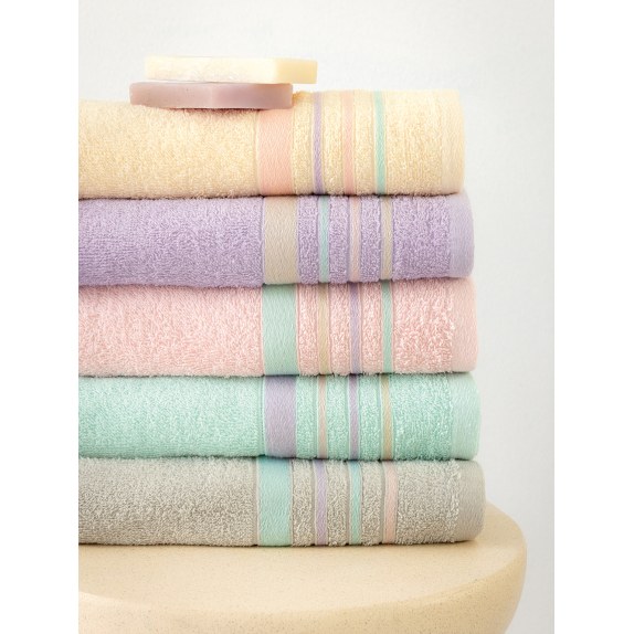 Σετ Πετσέτες 3 Τεμαχίων Palamaiki Monica Vanilla...